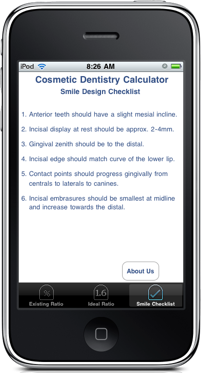 Smile Design Checklist